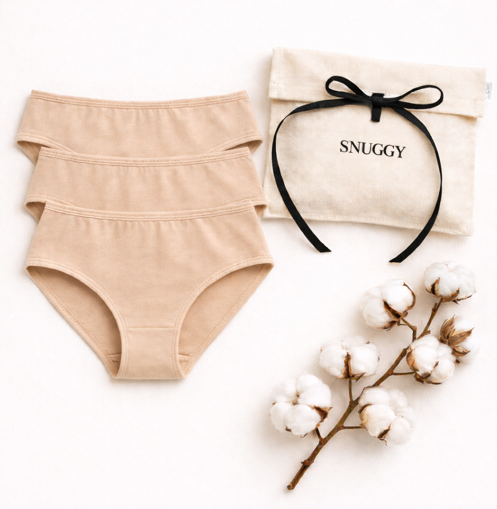 TRZYPAK FIGI BRAZYLIANY - BEŻOWE